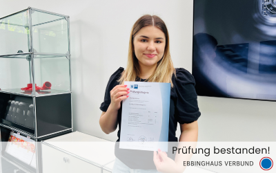 Abschlussprüfung bestanden