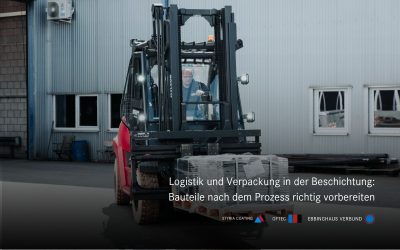 Logistik und Verpackung in der Beschichtung