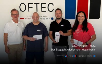 WM-Tippspiel 2026: OFTEC gewinnt – Burger für alle!